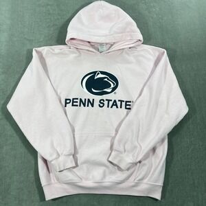 Penn State Nittany Lions Gildan‎ Women Medium Pink Pullover Sweatshirt Hoodie